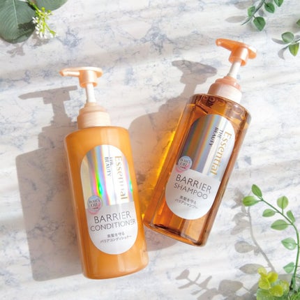 ザビューティ 髪のキメ美容素髪を守る バリアシャンプー/コンディショナー/エッセンシャル/シャンプー・コンディショナーを使ったクチコミ(2枚目)