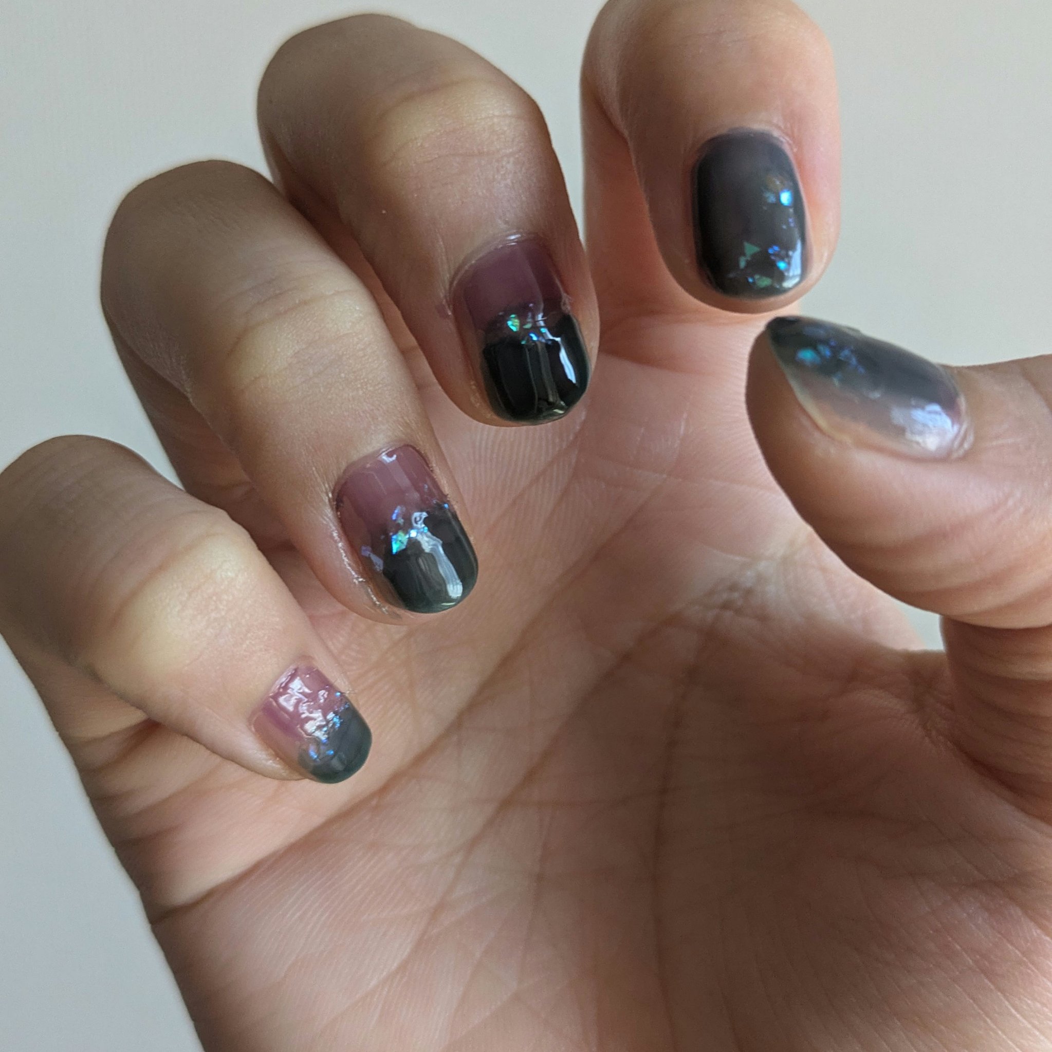 ムードペブルネイル/rom&nd/マニキュアを使ったクチコミ（2枚目）