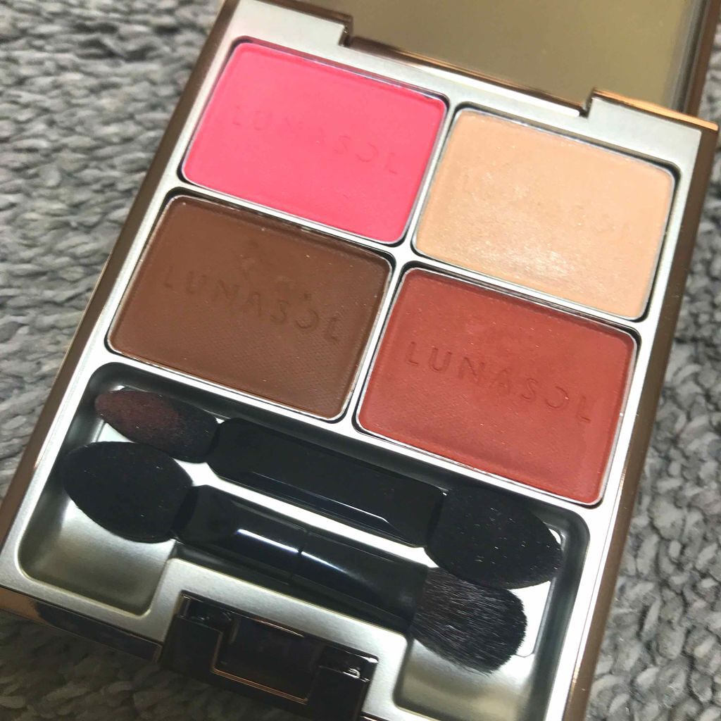 マカロングロウアイズ/LUNASOL/アイシャドウパレットを使ったクチコミ(1枚目)