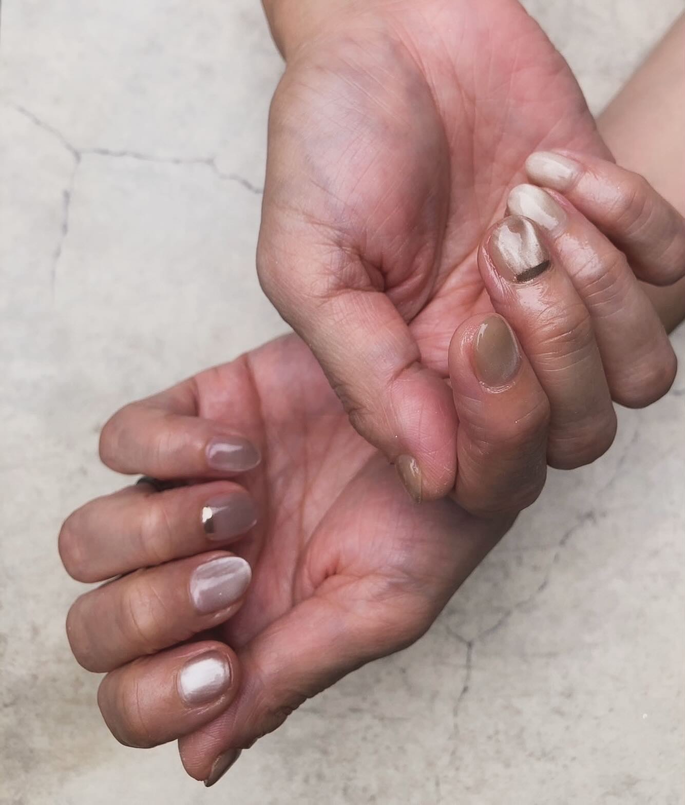 chrome mag/CLETO/ジェルネイルを使ったクチコミ（2枚目）