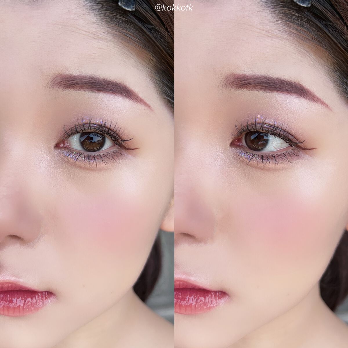 ナチュラル チークN/CEZANNE/パウダーチークを使ったクチコミ(8枚目)