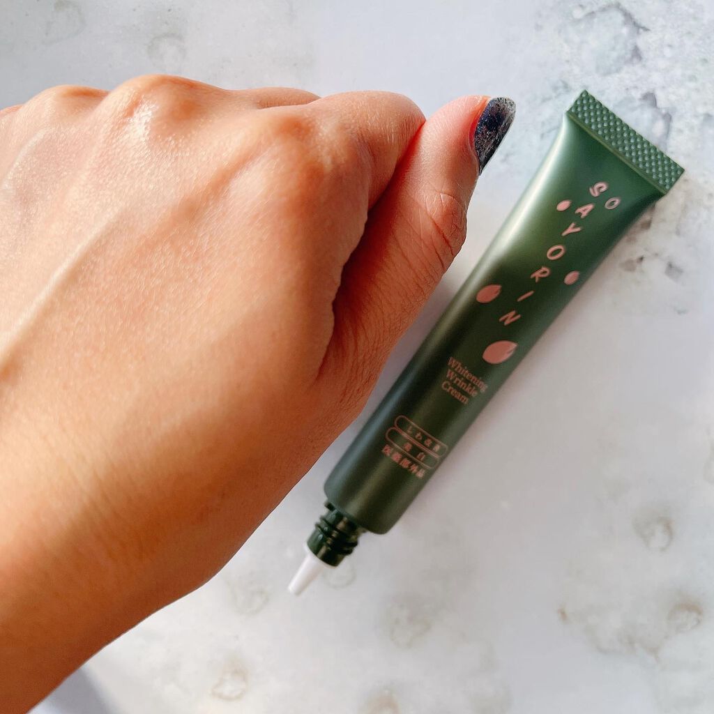 SAYORINホワイトニングリンクルクリーム/Winnow/フェイスクリームを使ったクチコミ(4枚目)