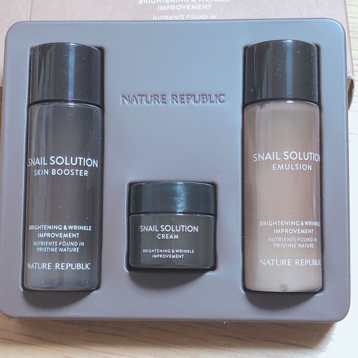 スネイルソリューションクリーム/ネイチャーリパブリック/フェイスクリームを使ったクチコミ(2枚目)