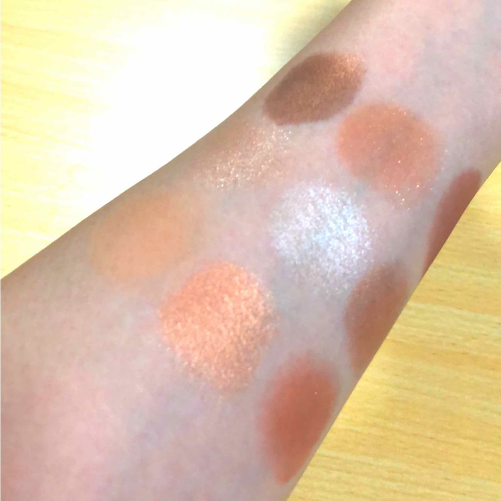 UR GLAM BLOOMING EYE COLOR PALETTE/U R GLAM/アイシャドウパレットを使ったクチコミ(2枚目)