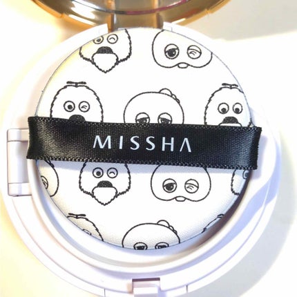 M クッション ファンデーション(モイスチャー)/MISSHA/クッションファンデーションを使ったクチコミ(2枚目)