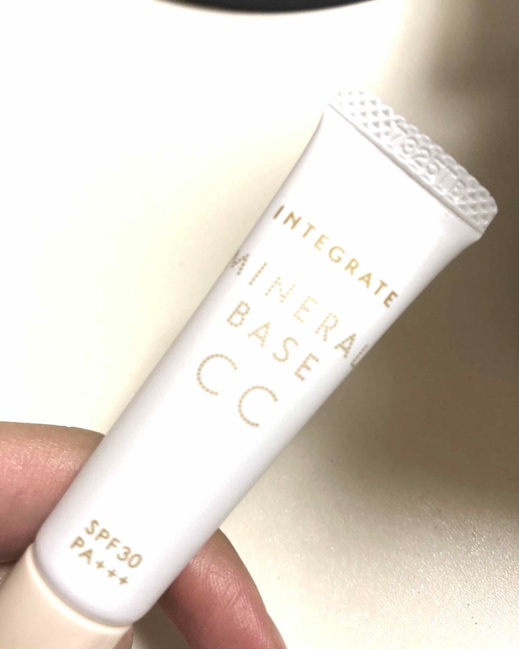 ミネラルベース CC/インテグレート/CCクリームを使ったクチコミ(1枚目)