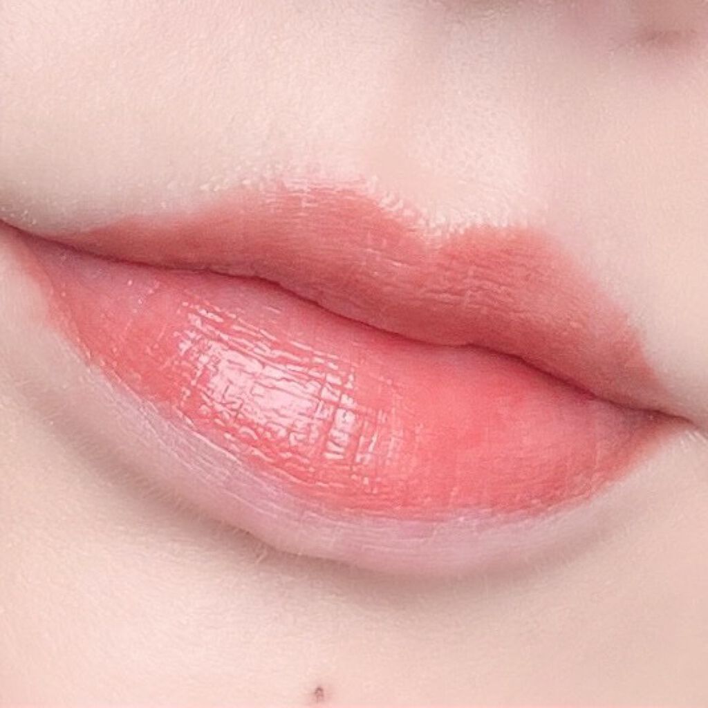 ルージュ ヴォリュプテ シャイン/YVES SAINT LAURENT BEAUTE/口紅を使ったクチコミ(4枚目)