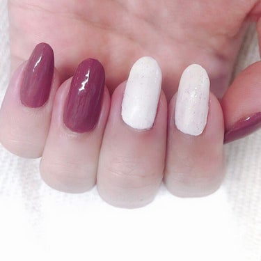 UR GLAM　COLOR NAIL SELECTION WT1＜グロッシーカラー＞/U R GLAM/マニキュアを使ったクチコミ（1枚目）