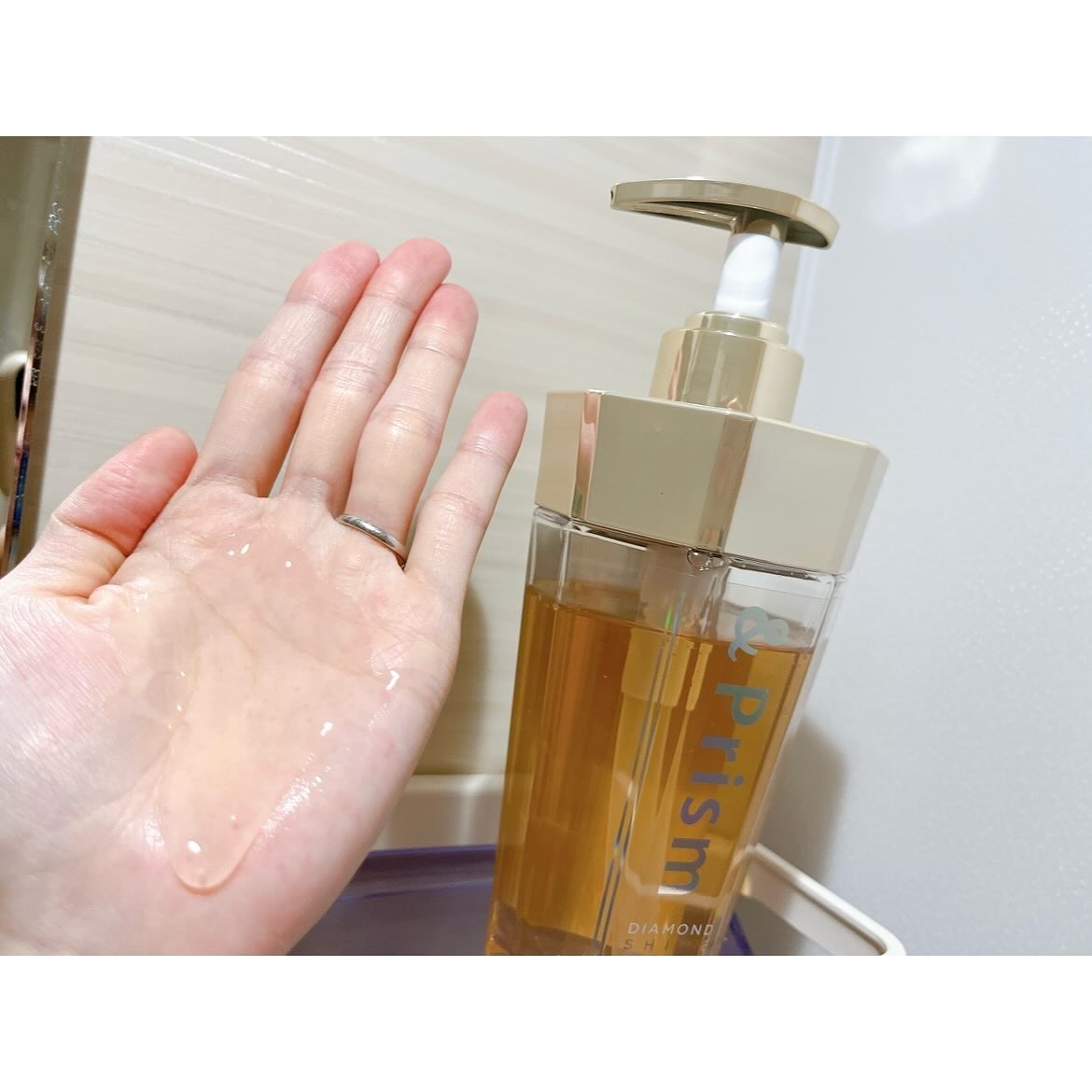 DIAMOND SHINE シャンプー/ヘアトリートメント/&Prism/市販シャンプーを使ったクチコミ（3枚目）