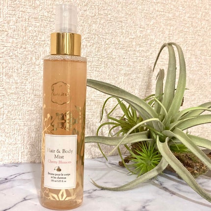 チェリーブロッサム ヘア&ボディミスト/Laline/ヘアミストを使ったクチコミ(2枚目)