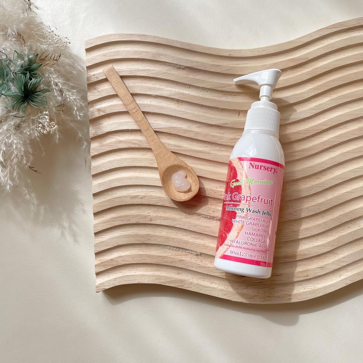 モーニングウォッシュジェリー ピンクグレープフルーツ/Nursery(ナーセリー)/その他洗顔料を使ったクチコミ（1枚目）