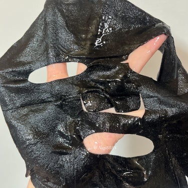 ピュアブラック アクアモイスチャー シートマスク/ALFACE+/シートマスク・パックを使ったクチコミ（4枚目）