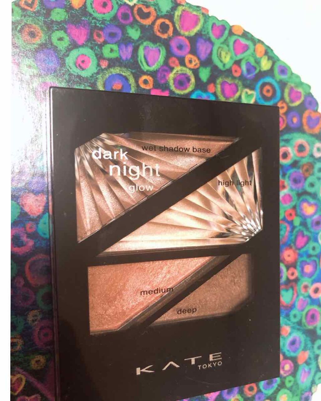 ダークナイトグロウ/KATE/アイシャドウパレットを使ったクチコミ(1枚目)