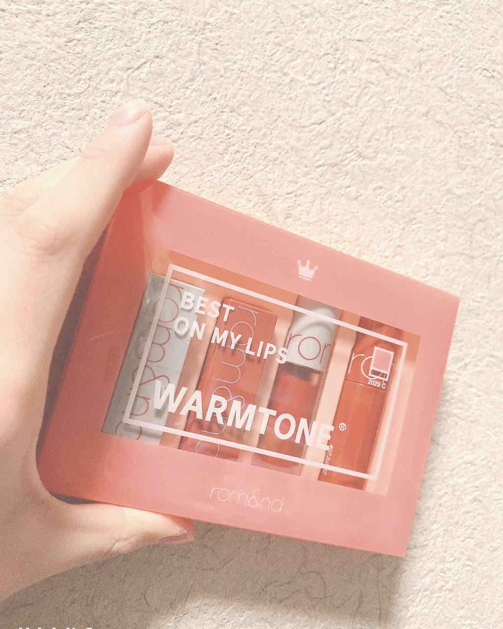 ジューシーラスティングティント/rom&nd/リップティントを使ったクチコミ(1枚目)