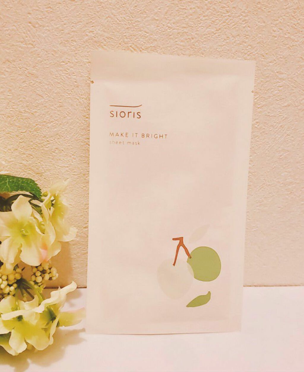 MAKE IT BRIGHT sheet mask（メイク イット ブライト シートマスク）/SIORIS/シートマスク・パックを使ったクチコミ（1枚目）