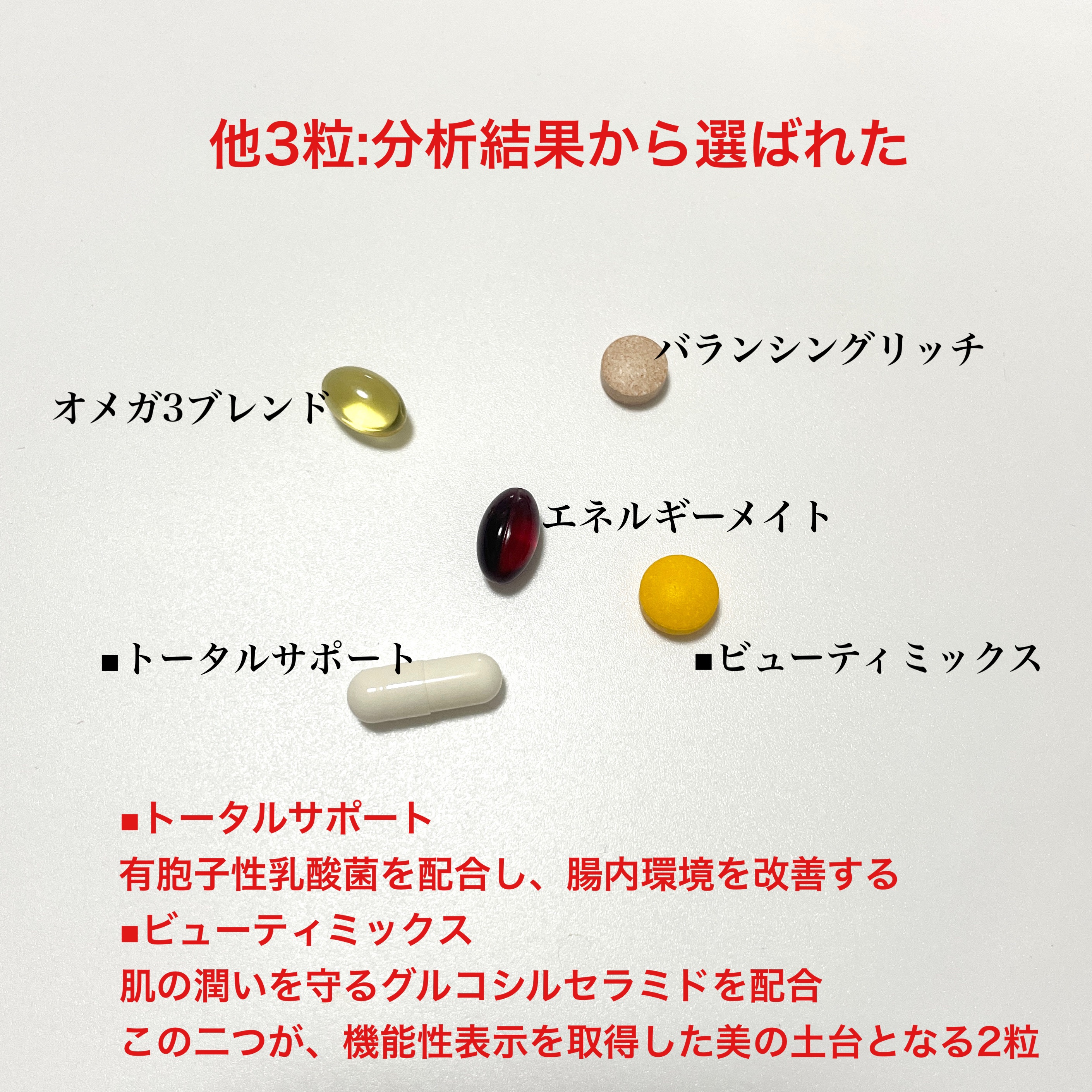 パーソナライズサプリメント「FUJIMI(フジミ)」/FUJIMI/健康サプリメントを使ったクチコミ（3枚目）