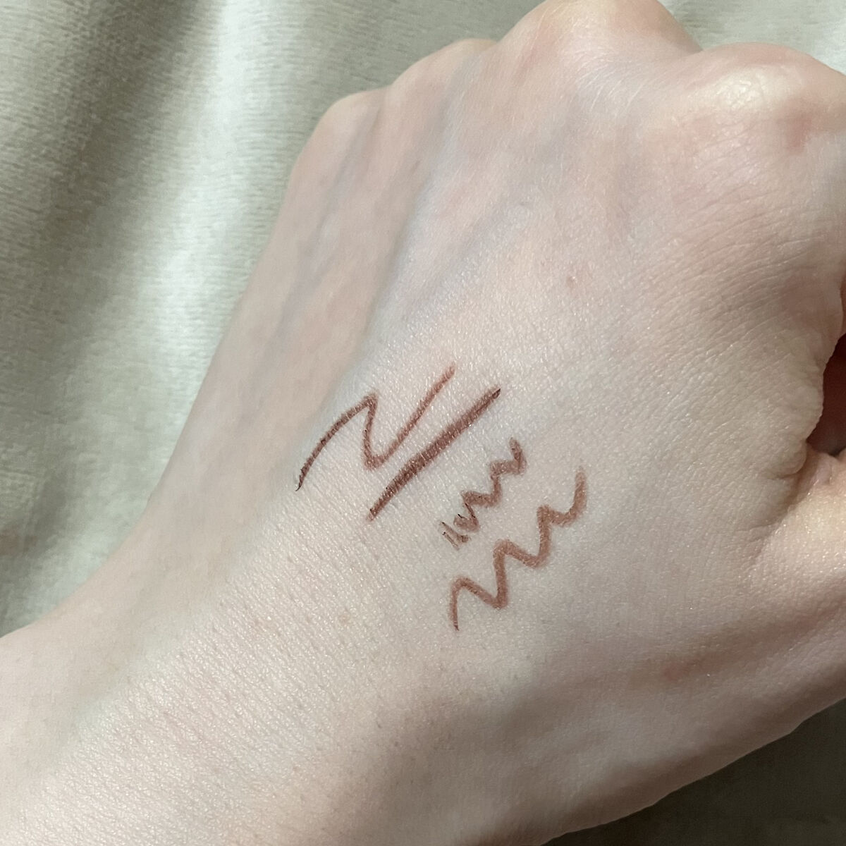 ニュアンスフル ペンシルライナー  NP03 ピンクブラウン/excel/ペンシルアイライナーを使ったクチコミ（3枚目）