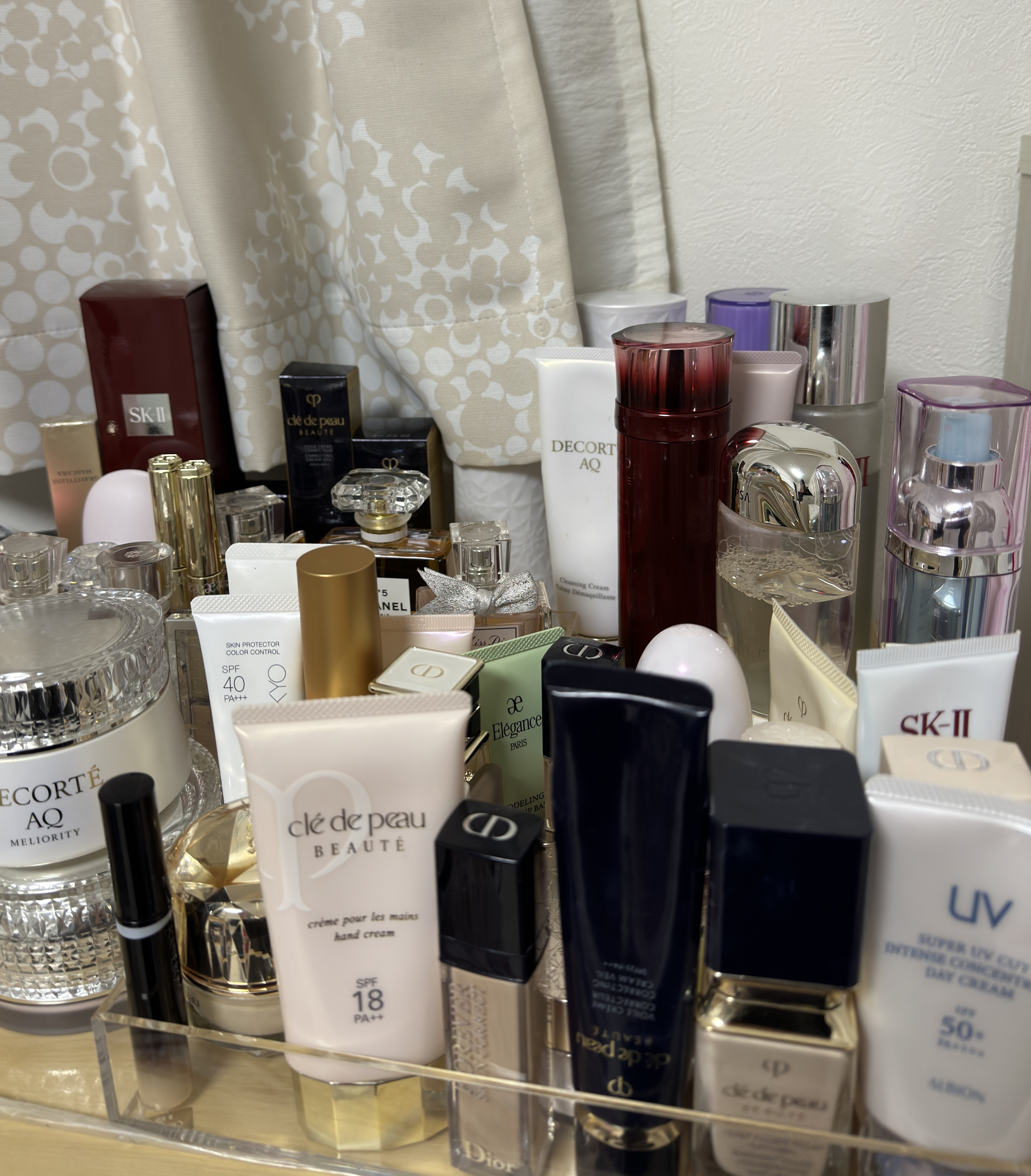 重なるアクリルケース２段引出・大/無印良品/その他化粧小物を使ったクチコミ（1枚目）