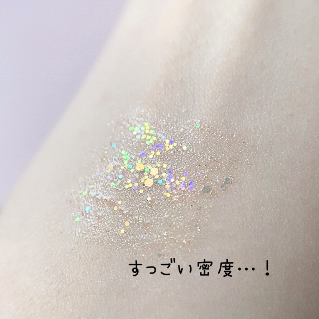 リキッド グリッター シャドウ/rom&nd/グリッターを使ったクチコミ（3枚目）