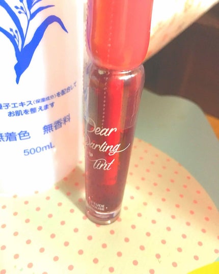 ディアダーリン ウォータージェルティント/ETUDE/リップティントを使ったクチコミ(1枚目)