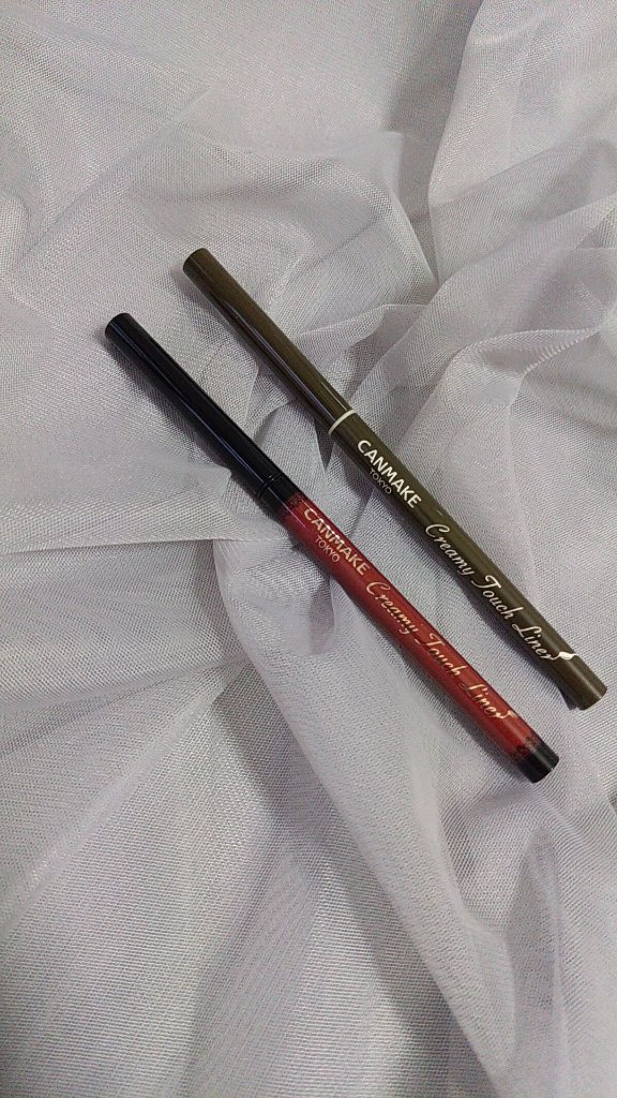 クリーミータッチライナー/キャンメイク/ジェルアイライナーを使ったクチコミ（2枚目）