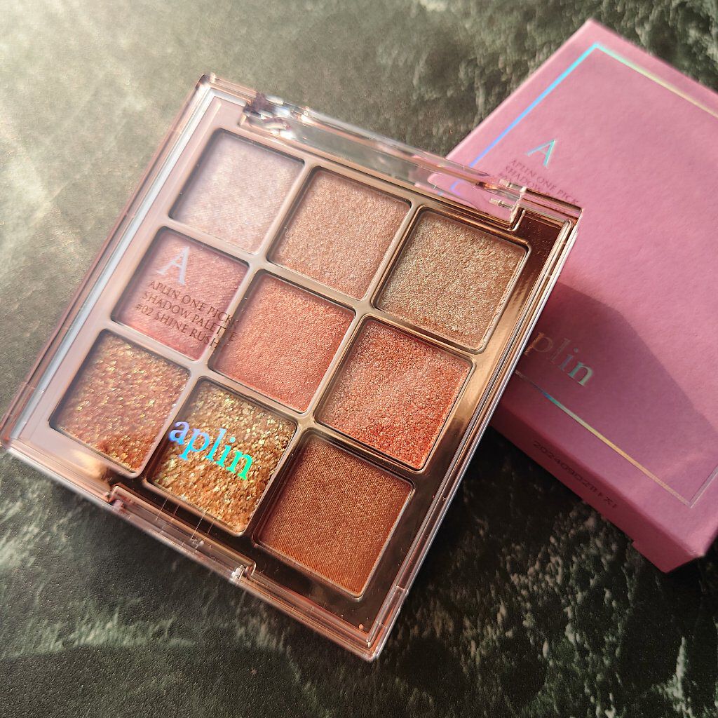 ワンピックアイシャドウパレット/APLIN/アイシャドウパレットを使ったクチコミ（1枚目）