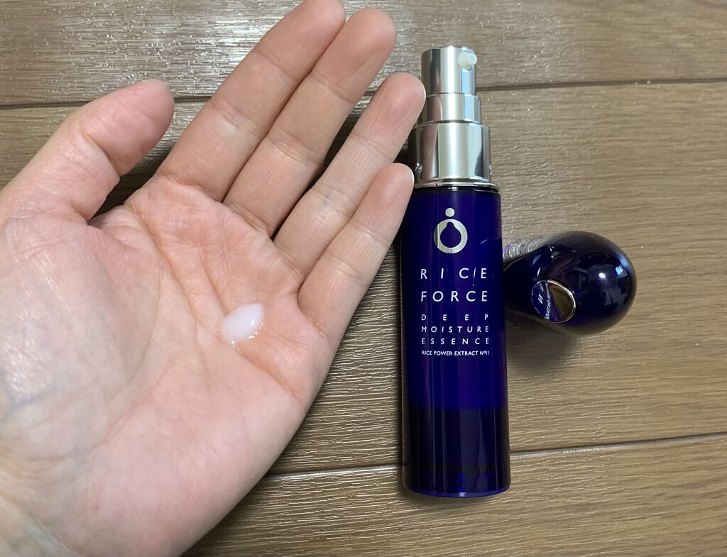 ディープモイスチュアエッセンス/ライスフォース/美容液を使ったクチコミ（2枚目）