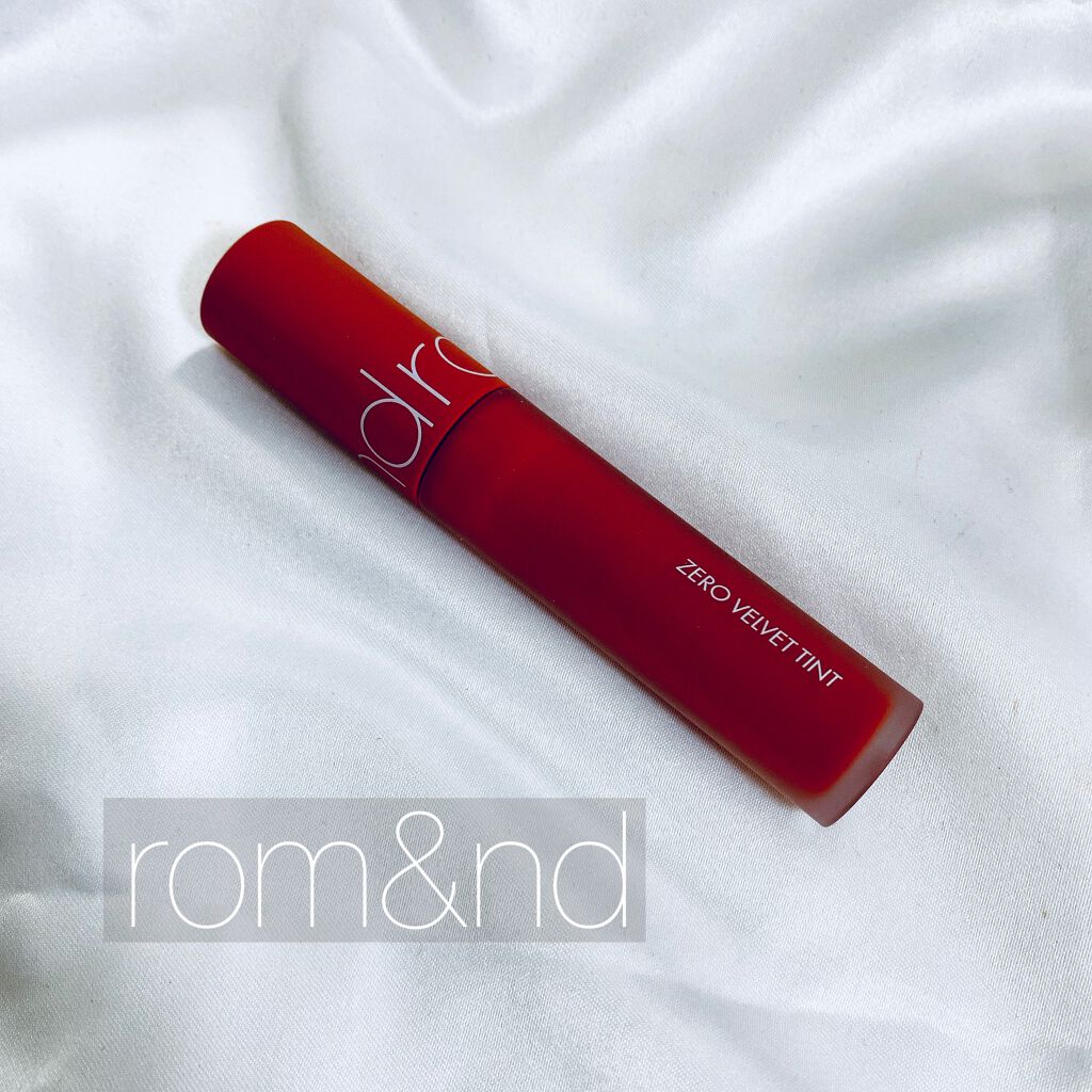 ジューシーラスティングティント/rom&nd/リップティントを使ったクチコミ(1枚目)