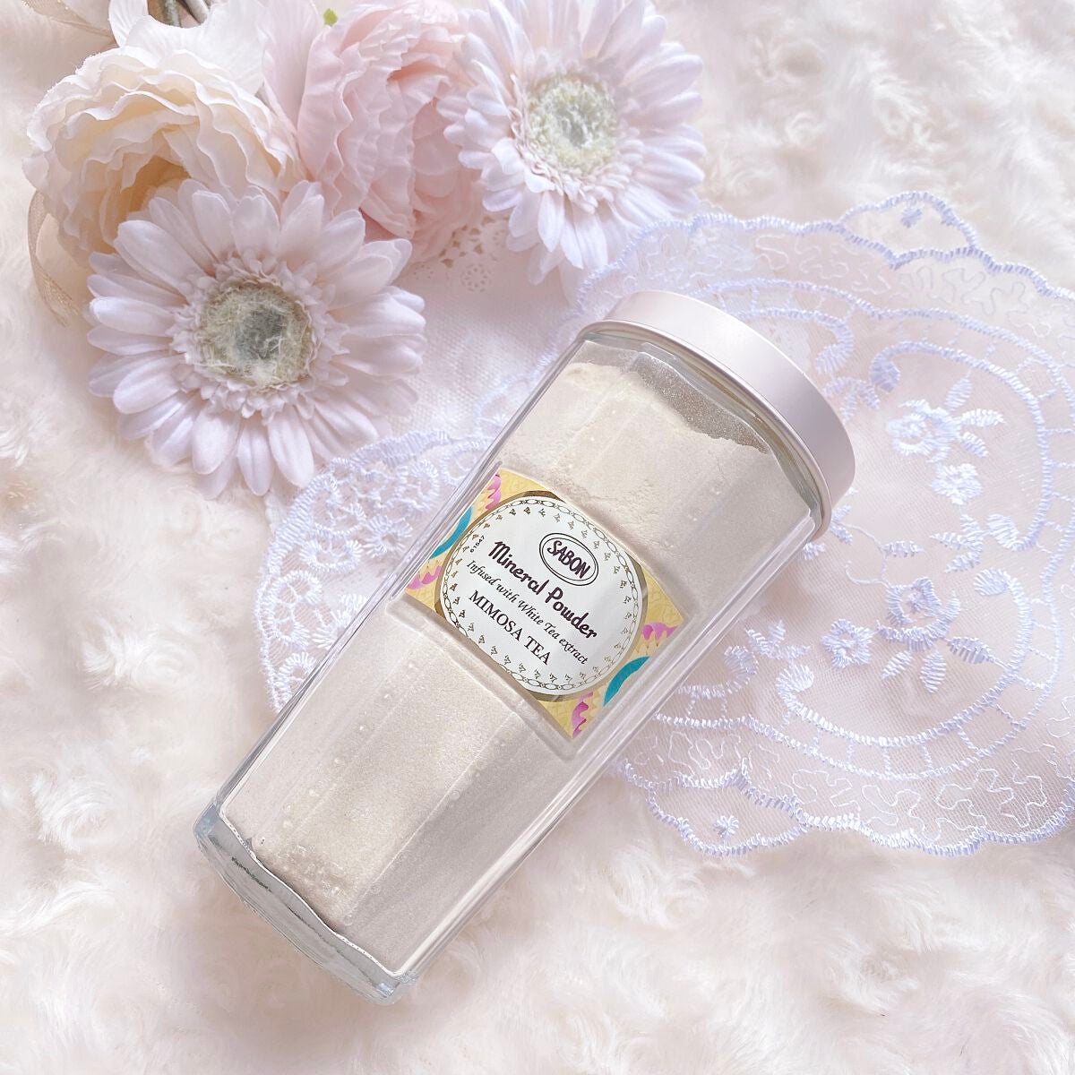 ミネラルパウダー/SABON/無機塩系入浴剤を使ったクチコミ(1枚目)