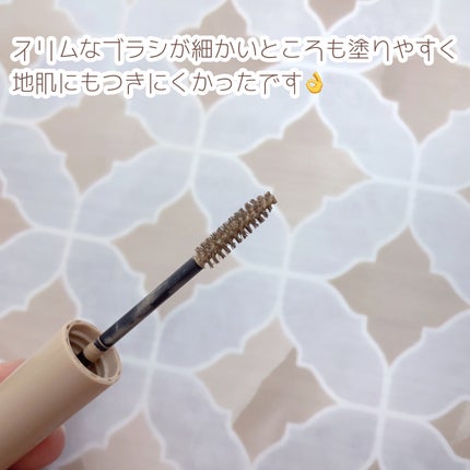 ネイク ブロウカラー コンシーラー/nake/眉マスカラを使ったクチコミ(2枚目)