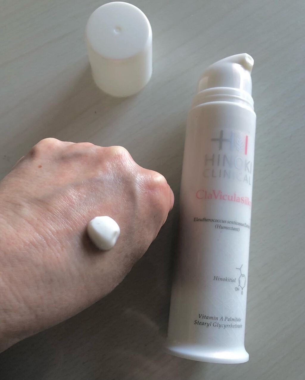 クラビクラシルキー/ヒノキ肌粧品/美容液を使ったクチコミ（2枚目）