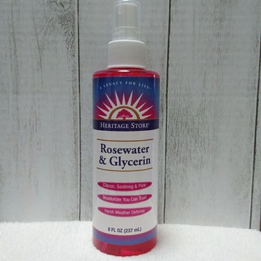 Rosewater & Glycerin/Heritage consumer products(海外)/化粧水を使ったクチコミ（1枚目）