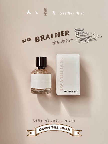 ドーンティルダスク50ML/NO BRAINER/香水(その他)を使ったクチコミ(1枚目)