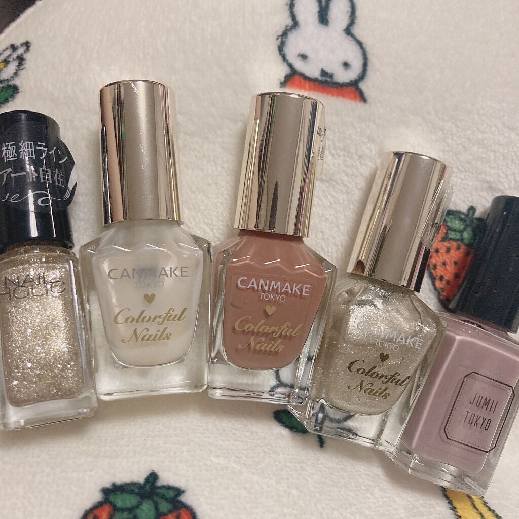 カラフルネイルズ/キャンメイク/マニキュアを使ったクチコミ(3枚目)