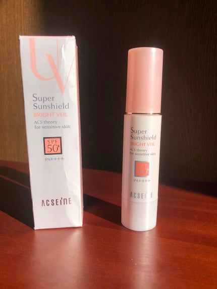 スーパーサンシールド ブライトヴェール<R>/ACSEINE/日焼け止め・UVケアを使ったクチコミ(1枚目)