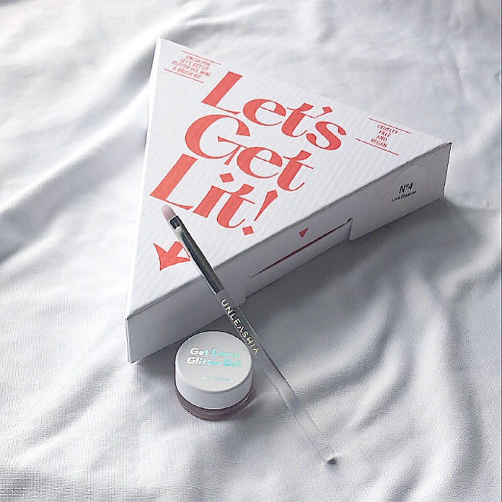 ゲットルーズグリッタージェル/unleashia/グリッターを使ったクチコミ（1枚目）