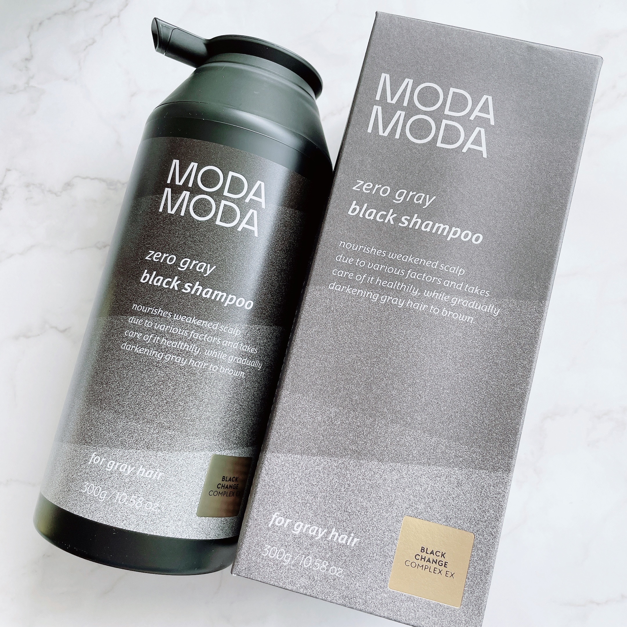 モダモダゼログレイシャンプー/MODAMODA/市販シャンプーを使ったクチコミ（2枚目）