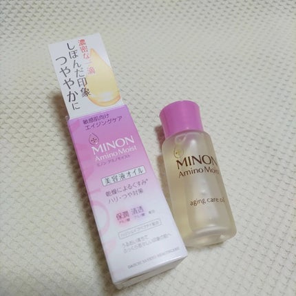 ミノン アミノモイスト エイジングケア オイル/ミノン/フェイスオイルを使ったクチコミ(1枚目)