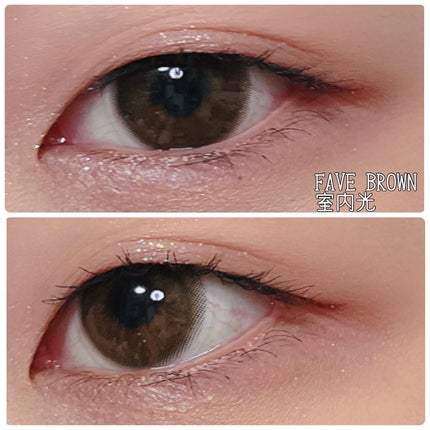 フェイヴ シリーズ/LENSSIS/カラーコンタクトレンズを使ったクチコミ(5枚目)