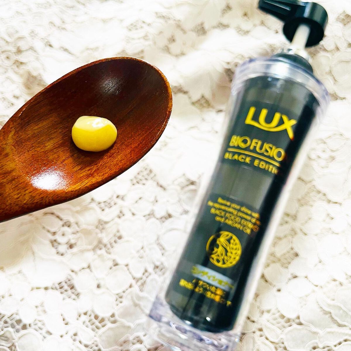 バイオフュージョン ブラックエディション/LUX/市販シャンプーを使ったクチコミ（3枚目）