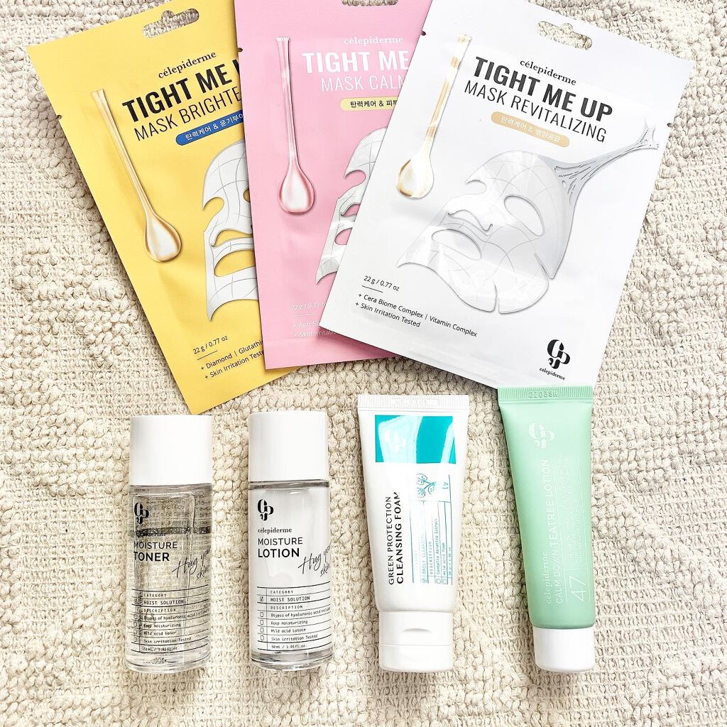 トライアルキット/celepiderme/スキンケアキットを使ったクチコミ（3枚目）