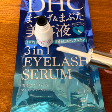 スリーインワンアイラッシュセラム/DHC/まつげ美容液を使ったクチコミ(4枚目)