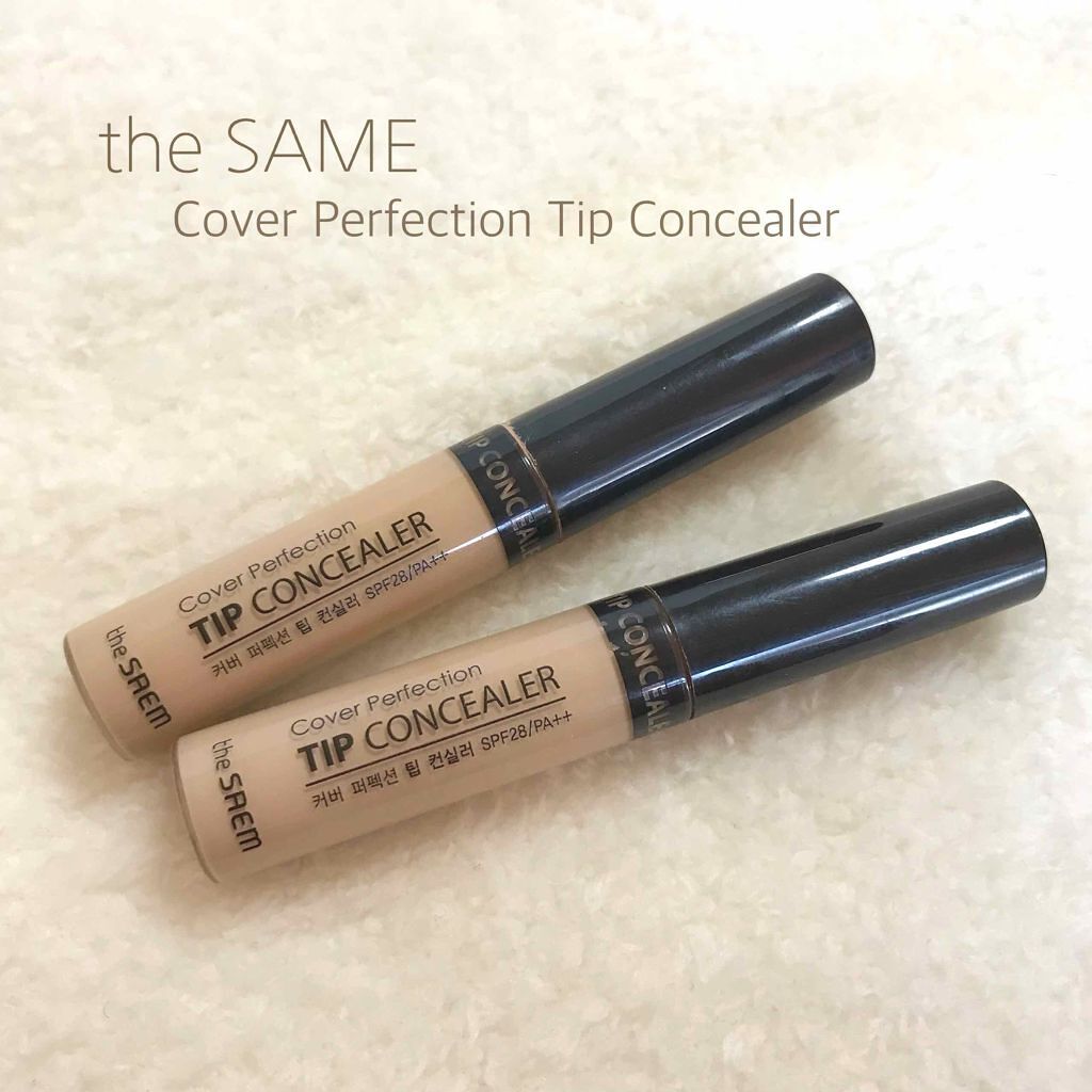 カバーパーフェクション チップコンシーラー/the SAEM/リキッドコンシーラーを使ったクチコミ(1枚目)