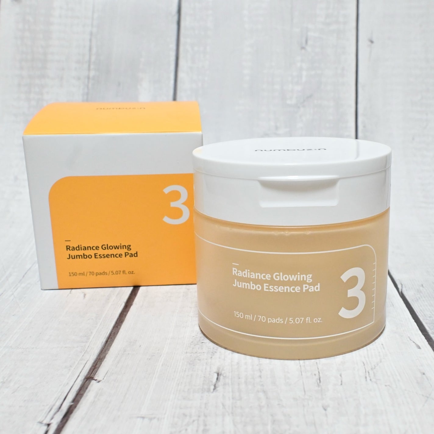 3番 うるツヤ発酵トナーパッド/numbuzin/トナーパッドを使ったクチコミ(1枚目)