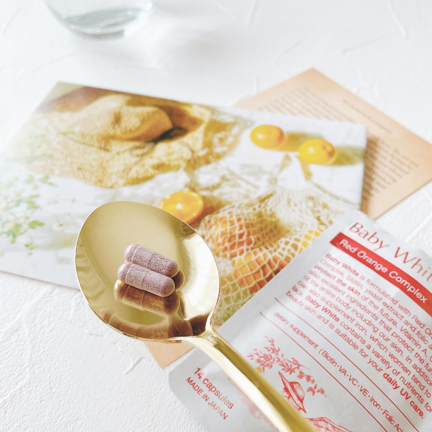 Baby White 60粒/renaTerra/美容サプリメントを使ったクチコミ（2枚目）