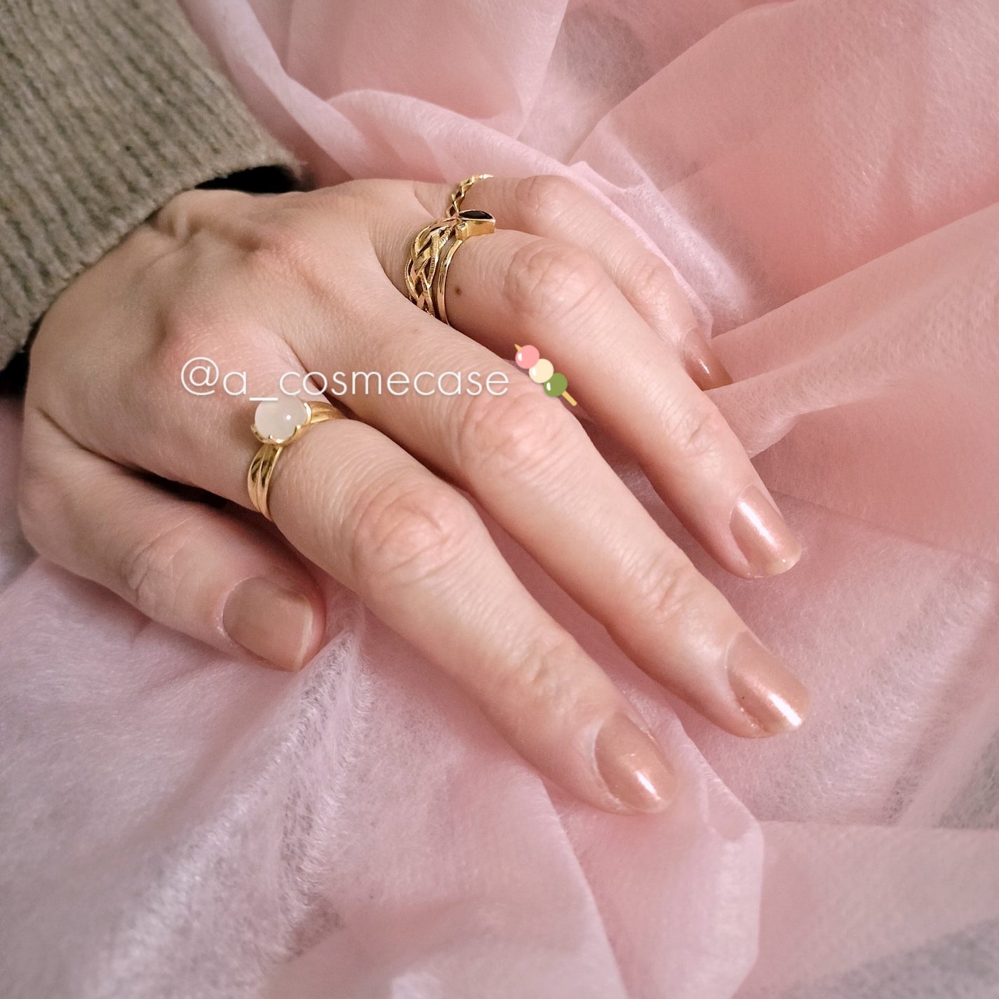 ネイルファンデーション/パラドゥ/マニキュアを使ったクチコミ(3枚目)