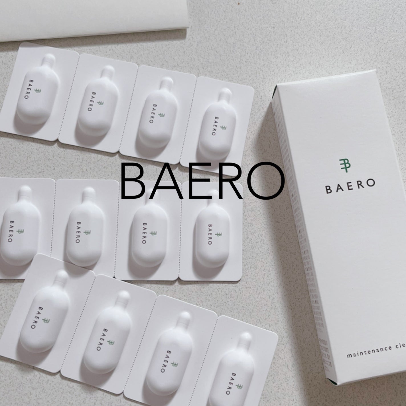 メンテナンスクレンザー/BAERO/スクラブ・ゴマージュを使ったクチコミ(1枚目)