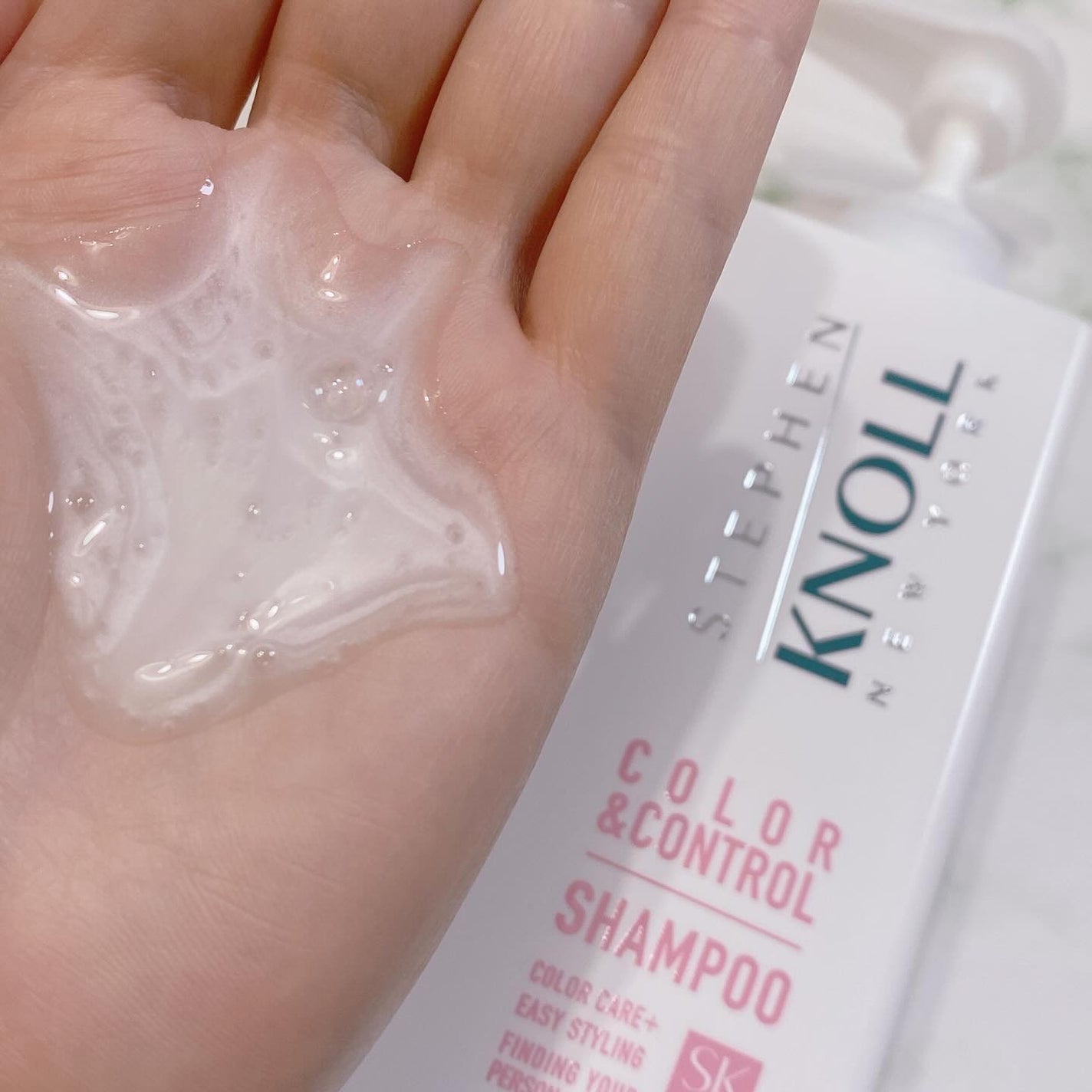 カラーコントロール シャンプー W/コンディショナー W/スティーブンノル ニューヨーク/市販シャンプーを使ったクチコミ(2枚目)
