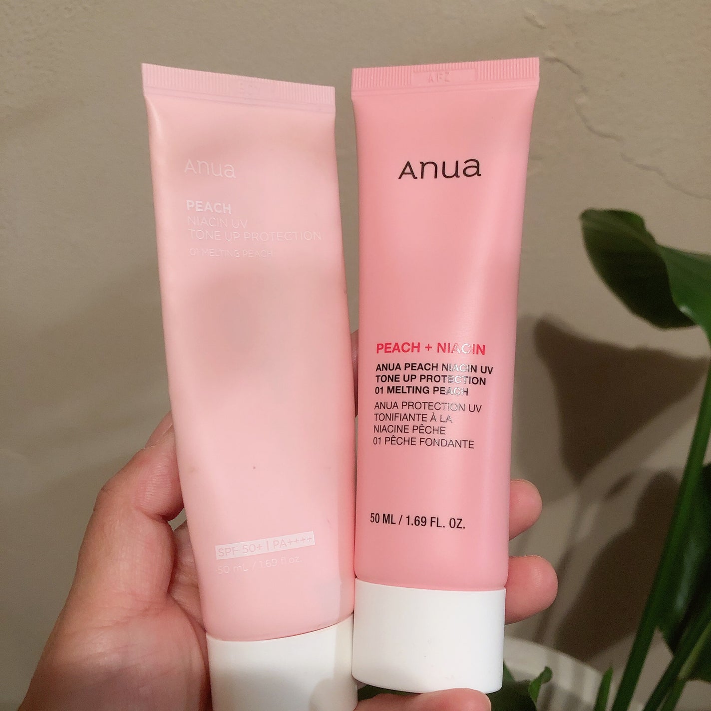 桃ナイアシン UVトーンアッププロテクション/Anua/化粧下地を使ったクチコミ(2枚目)