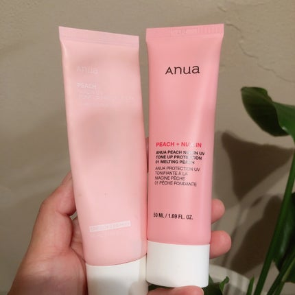 桃ナイアシン UVトーンアッププロテクション/Anua/化粧下地を使ったクチコミ(2枚目)